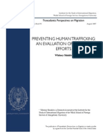 "Preventing Human Trafficking: An Evaluation of Current Efforts", 2007