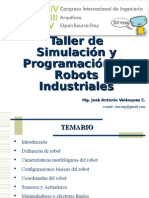 Taller de Simulacion y Programación de Robots Industriales