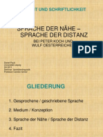 Muendlichkeit Schriftlichkeit Referat