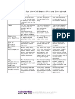 Children's Book Grading Rubric