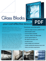 Glass Blocks Brochure