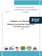 Guidance On TB Patient Care For The Urban Poor (The RJPI Experience) 2014