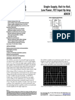 AD820 - Low Power FET Op Amp