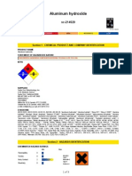 Aluminum Hydroxide MSDS