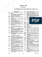 Oregon Revised Statutes Division 479