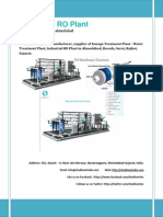 Industrial RO Plant in Ahmedabad