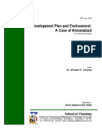 Working Paper - Development Plan and Environment: A Case of Ahmedabad - by Rohit Nadkarni