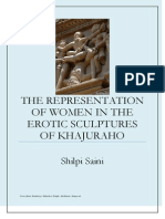 The Representation of Women in The Erotic Sculptures of Khajuraho