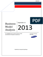 Samsung Business Model Analysis