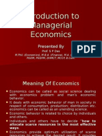 01 - Introduction To Managerial Economics