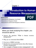 Introduction To Human Resource Management: Reference Books