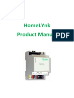 Manual HomeLYnk Schneider