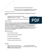 Pandeji: in The Indian Context The Securities Contracts (Regulation) Act, 1956 (SCRA) Defines "Derivative" To Include