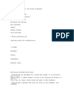 Chapter 13 Phonology