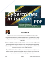 The Fight Against Cybercrime in Tanzania - Report