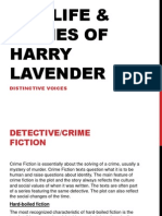 Harry Lavender - Distinctive Voices