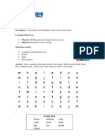 Worksheet - Grade 1 - Spelling - Winter Word Search