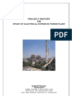 Report On Study of Electrical Equipments in Power System