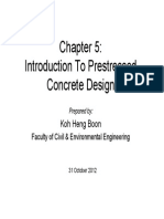 Chapter 5-Prestressed Concrete Design