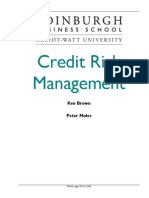 Credit Risk Management Principles