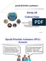 DPAS: Special Priorities Assistance