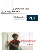 Teaching Grammar and Young Learners