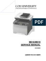 (M018, M019) SP C231SF, Aficio SP C232SF Parts & Service Manual