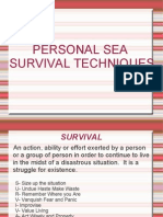 Personal Sea Survival Techniques