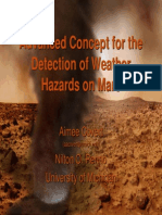 Advanced Concept For The Detection of Weather Hazards On Mars
