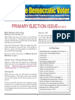 #14 June 10 Primary Election Issue #1