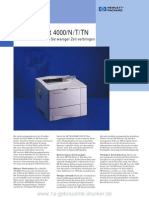 Datenblatt HP Laserjet 4000