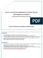 PEAM - Police Earnings Assessment Matrix