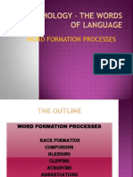 Morphology - The Words of Language