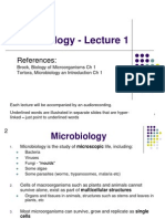 Yr. 1 Microbiology. LEC