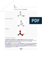 Carboxylic Acid: "COOH" Redirects Here. For The Bulgarian Musician, See