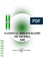 The National Bibliography of Nigeria