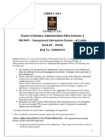 SPRING 2014: Q.No.1 Professor A. Van Cauwenbergh of Antwerp University, in A Paper Presented at The