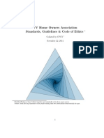 HOA Standards, Guidelines & Code of Ethics