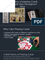 The History of Playing Cards Presentation