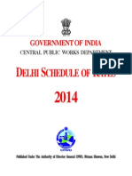 Delhi Schedule of Rates Civil - 2014