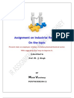 Industrial Research - Present State Employee Relation in Pharma/chemical Sector by Mohit Varshney