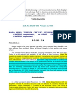 Maria Apiag, Teresita Cantero Securom and Glicerio CANTERO, Complainants, Esmeraldo G. CANTERO, Respondent