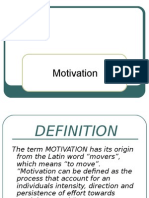 Motivation Theories