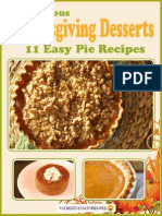 Delicious Thanksgiving Desserts Easy Pie Recipes Free Ecookbook PDF