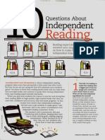 10 Questions About Independent Reading