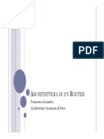 Architettura Di Un Router PDF