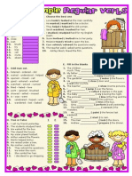 Past Simple Regular Verbs