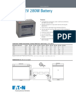 Ficha Tecnica de Bateria