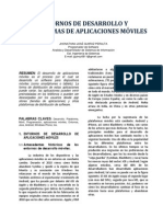 Entornos de Desarrollo y Plataformas de Aplicaciones Móviles - Paper