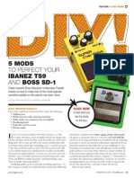 How To Mod TS9 Tubescreamer Pedal